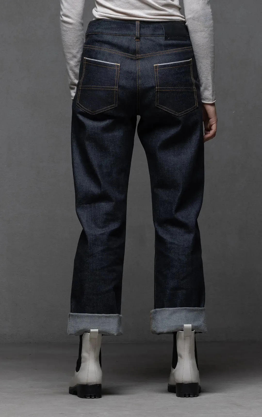 12OZ SELVEDGE  STRETCH DENIM JEAN