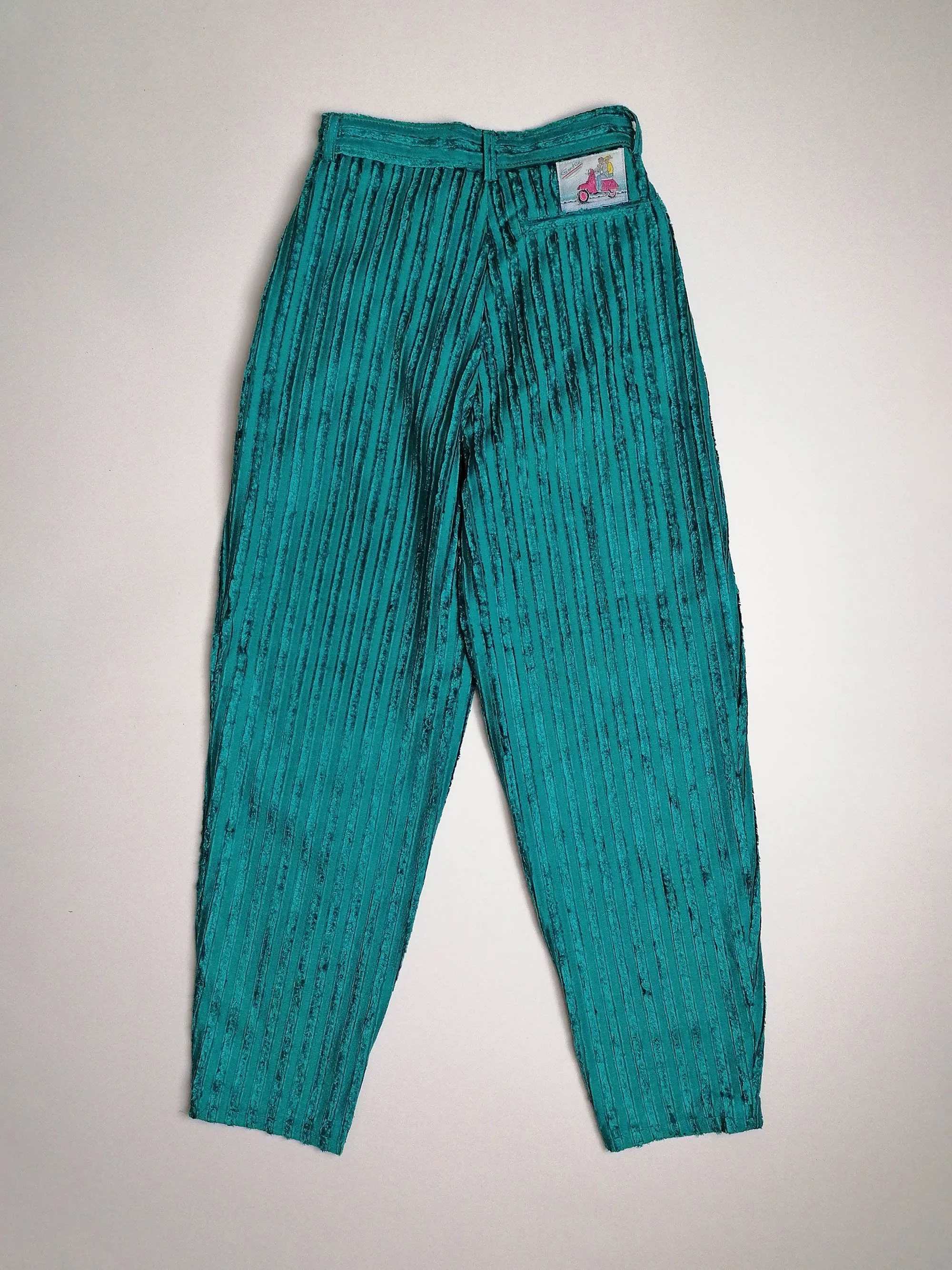 80's High Waist Corduroy Jeans - size XS-S