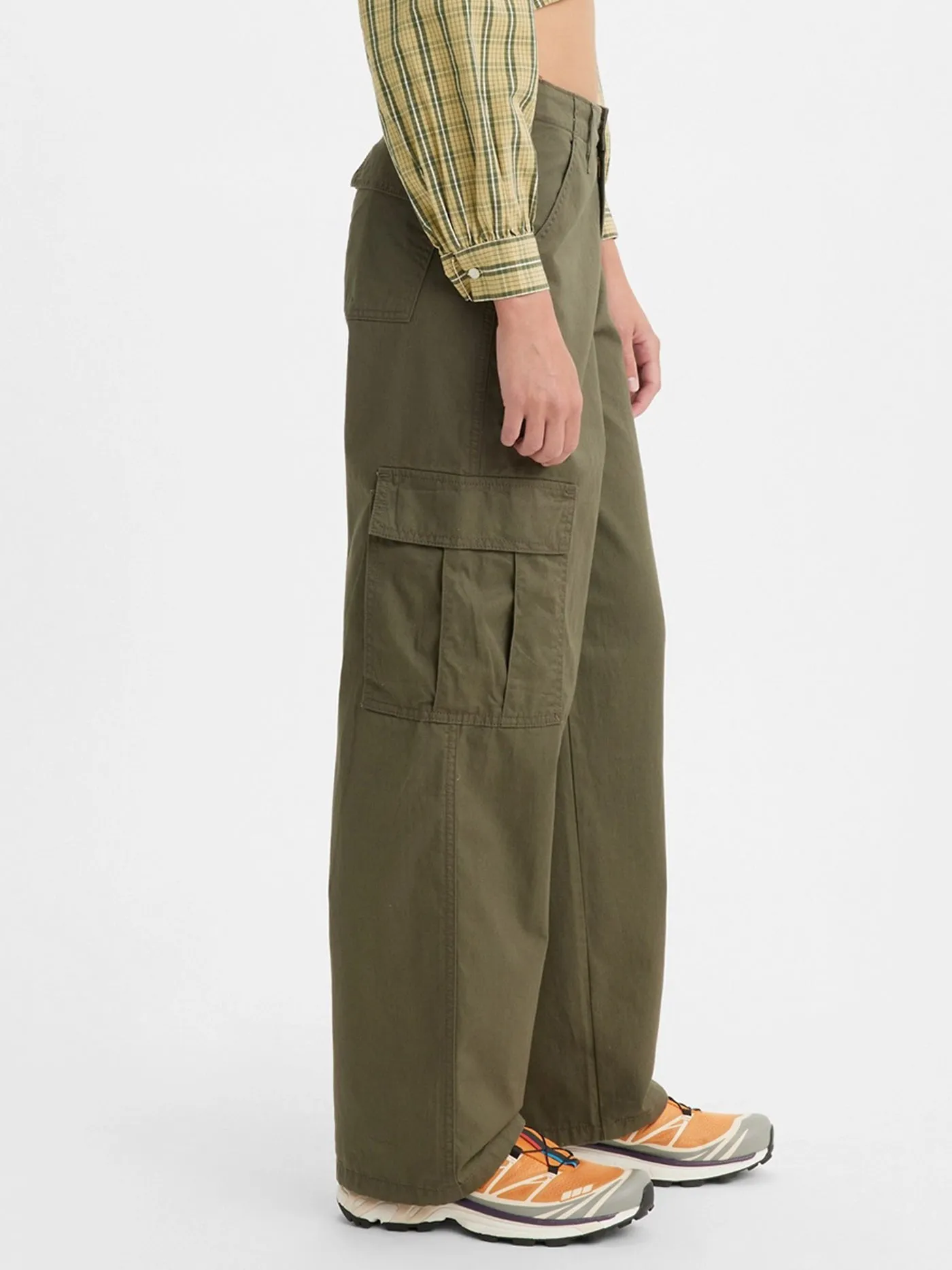 ’94 Baggy Cargo Army Green Pants