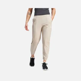 Adidas Aeroready Train Essential Woven Women Training Pant -Wonder Beige/White