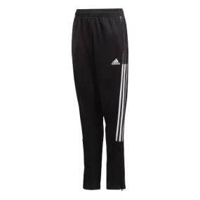 Adidas Kid's Tiro 21 Track Pants - Black / White