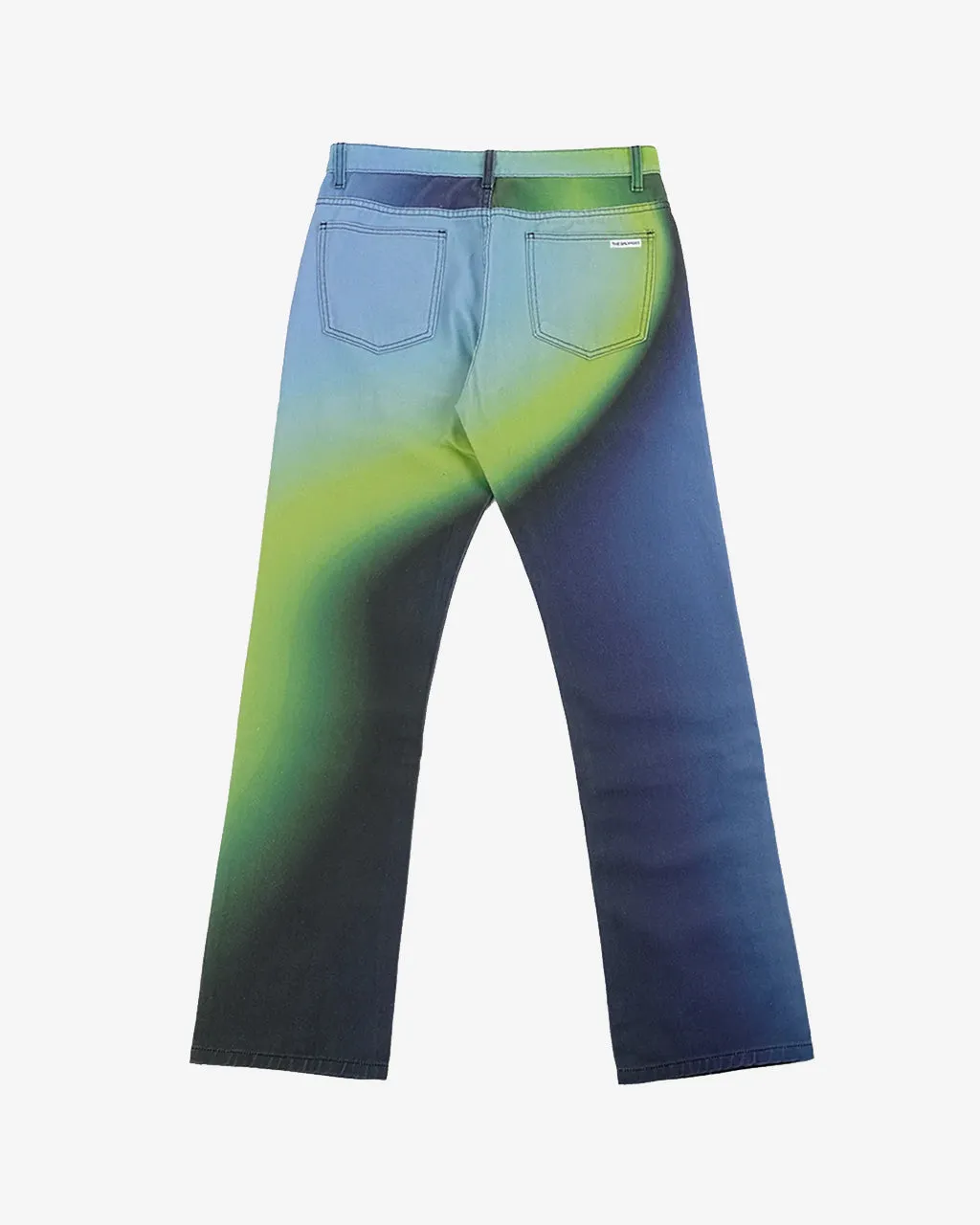 Aura Straight Cut Jeans Lime Green