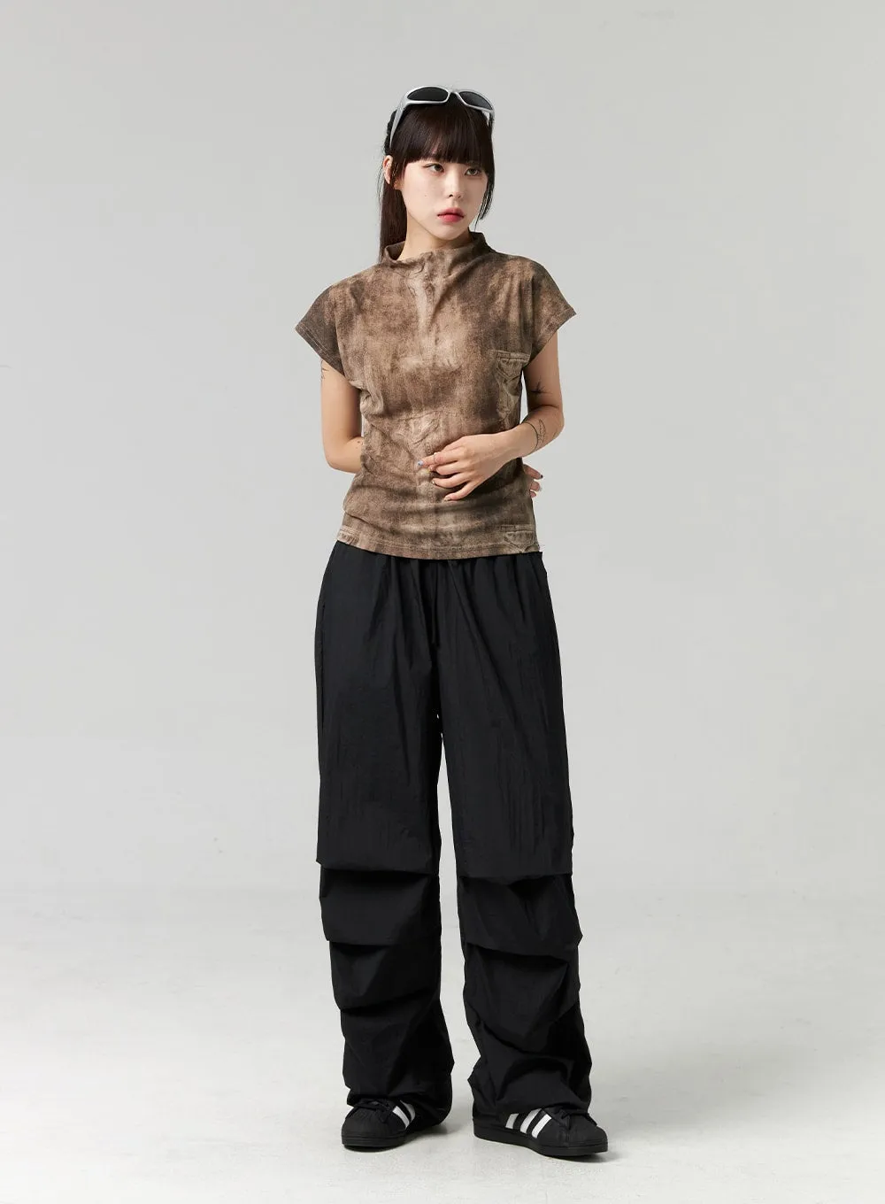 Baggy Nylon Pants Unisex CL320