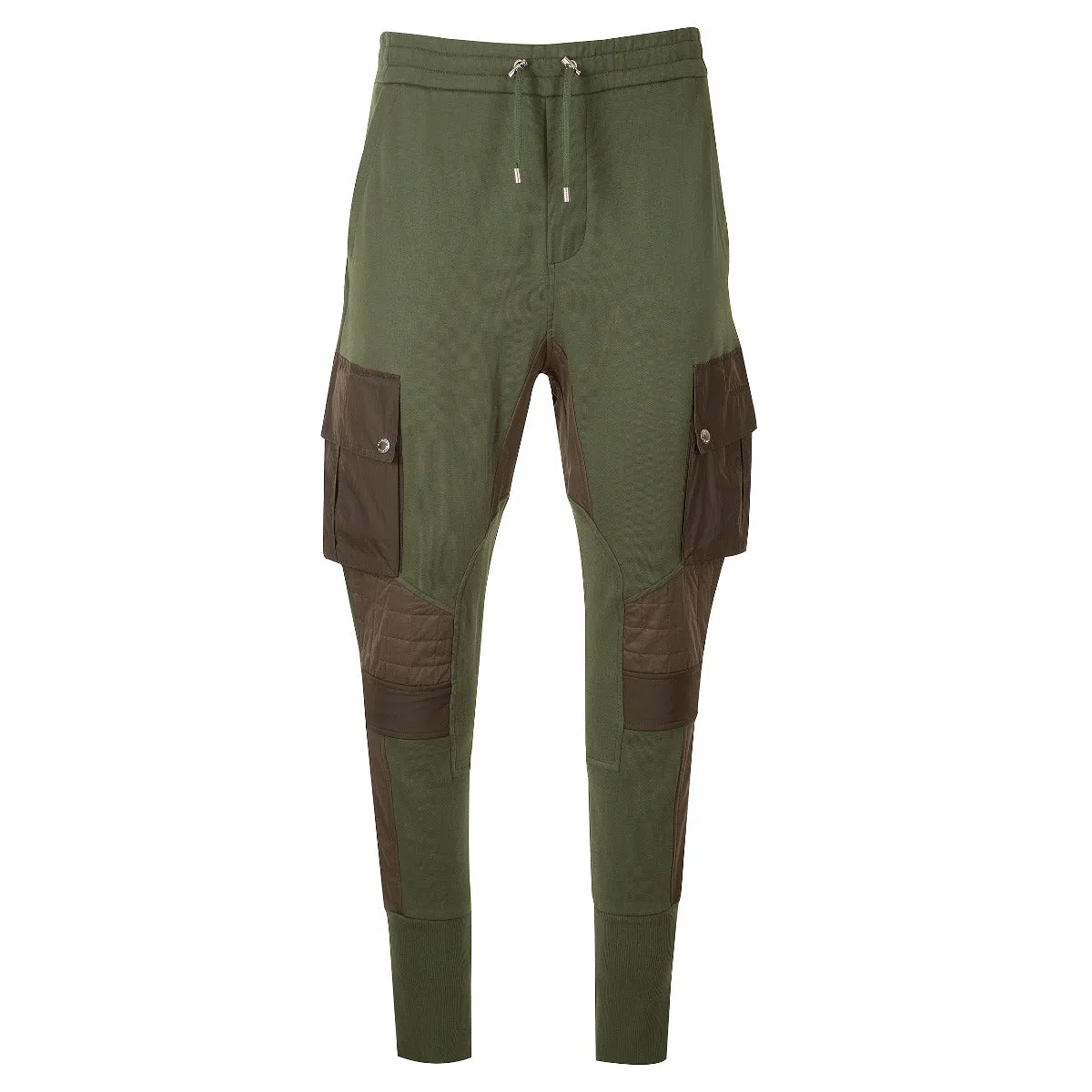 Balmain Panelled Cargo Track Pants