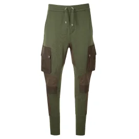 Balmain Panelled Cargo Track Pants