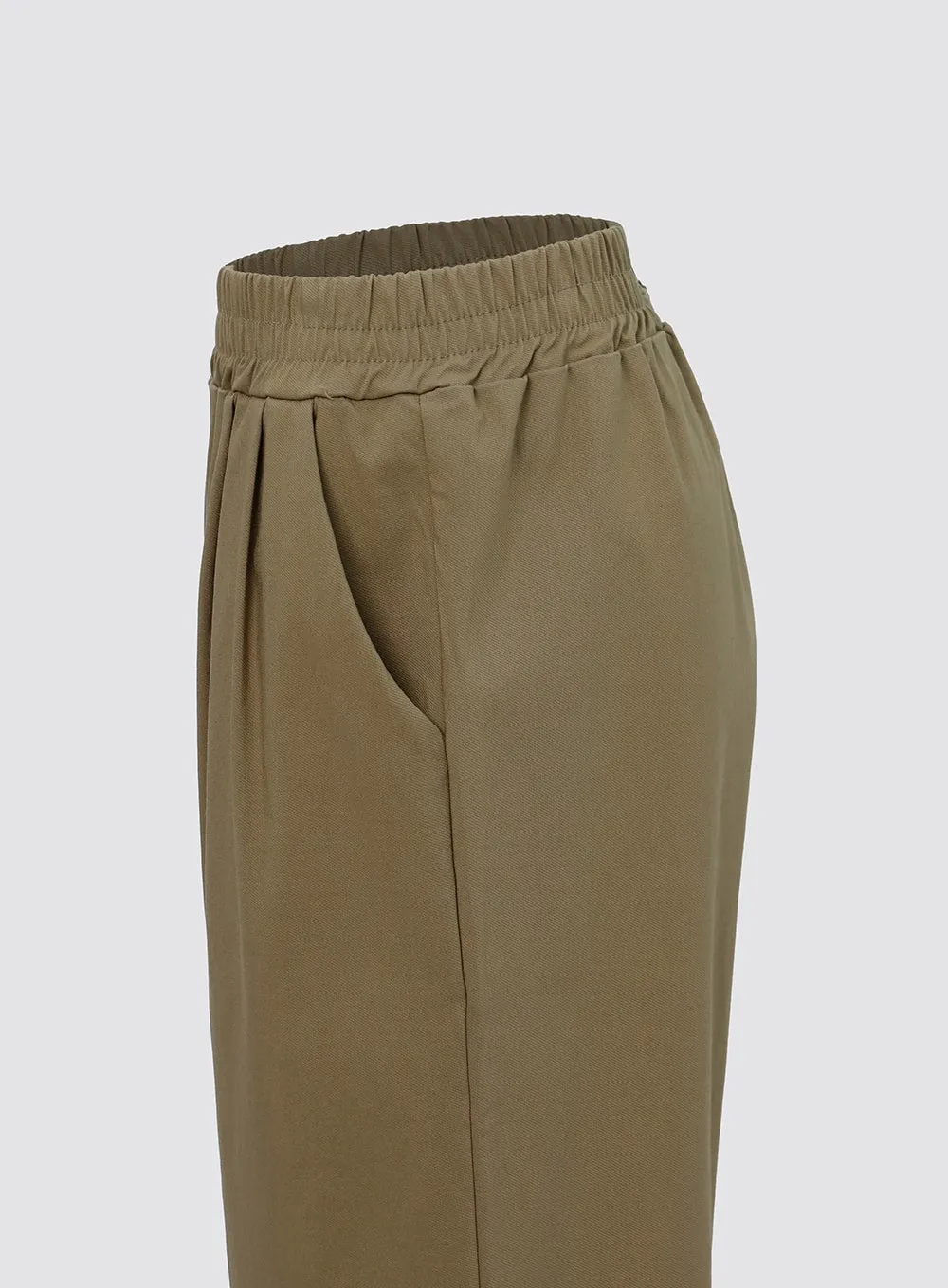 Banded Wide Pants IO312