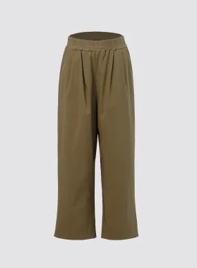 Banded Wide Pants IO312