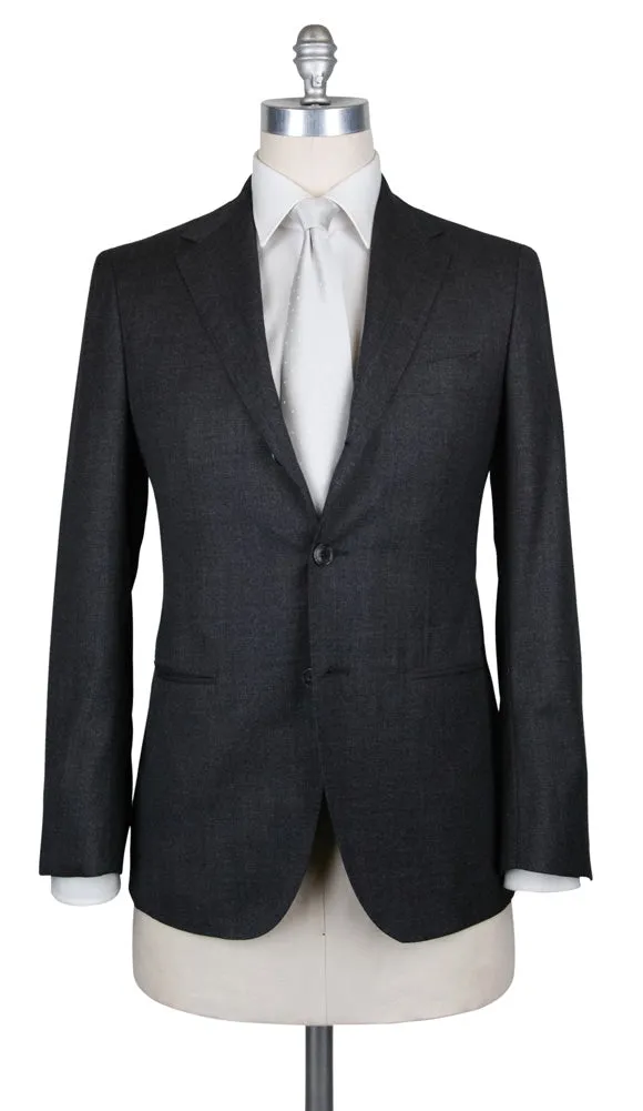 Barba Napoli Charcoal Gray Suit