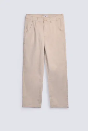 BASIC STRAIGHT FIT PANTS