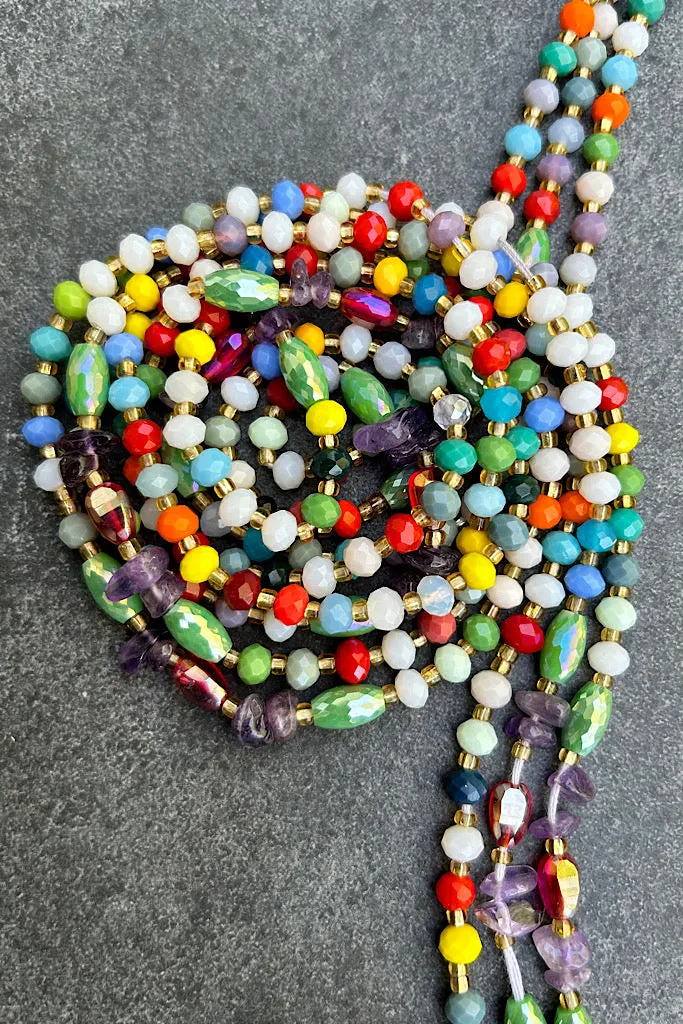 Blessings Lux Tie On  Waist Beads