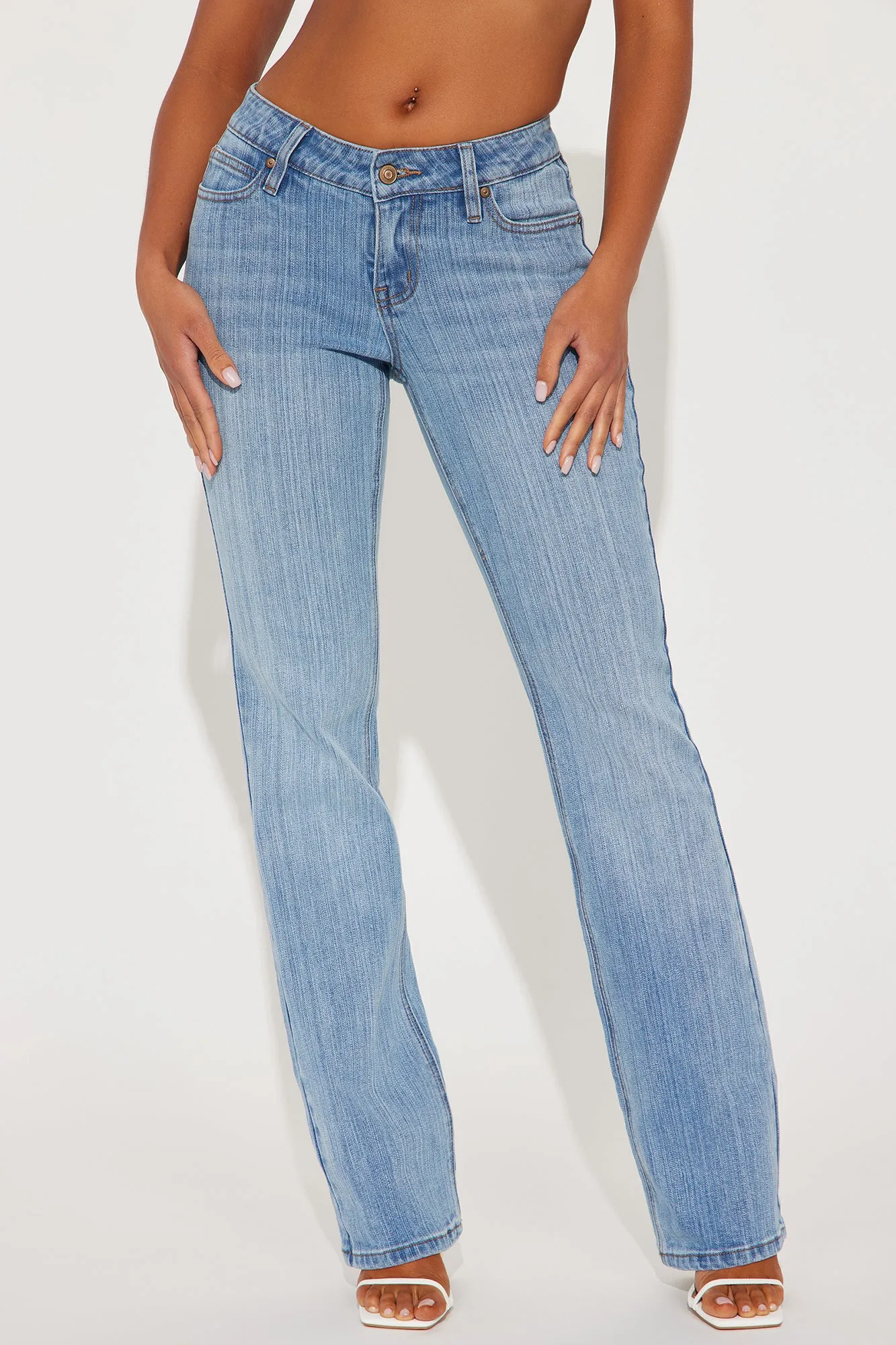 Breaking It Off Bootcut Jeans - Medium Wash