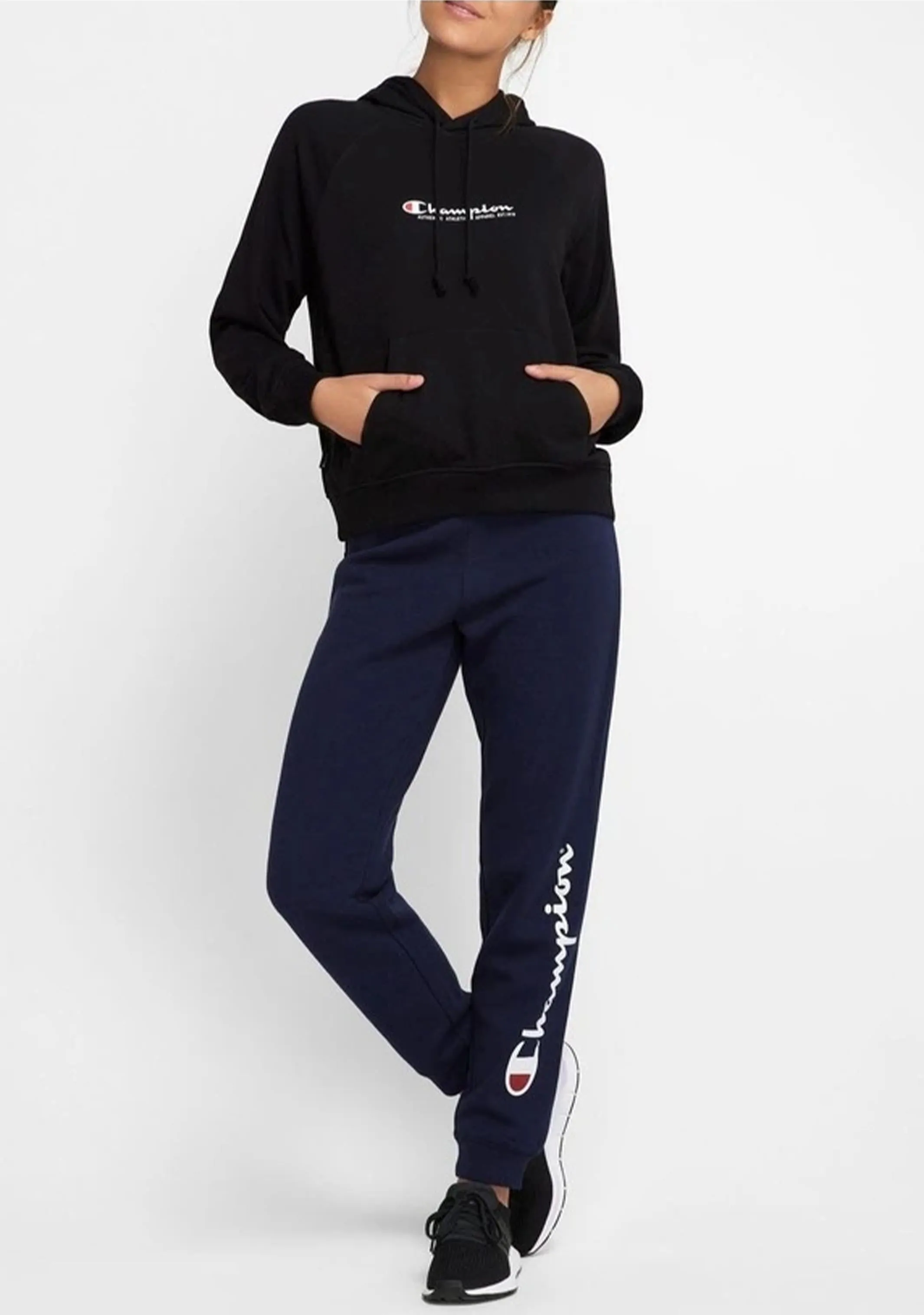 Champion Womens Script Cuff Pants <br> CWFVN NAV