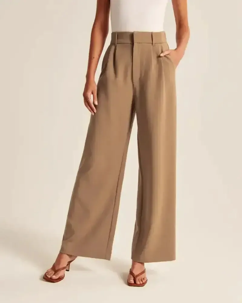 ’Chic Tailored Pants: