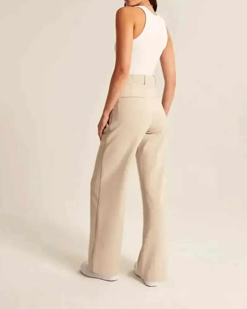 ’Chic Tailored Pants: