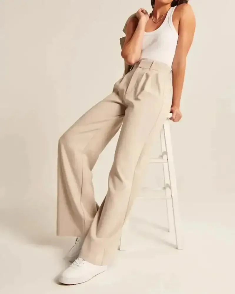 ’Chic Tailored Pants: