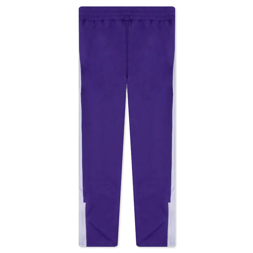 Classic Track Pants - Purple/White