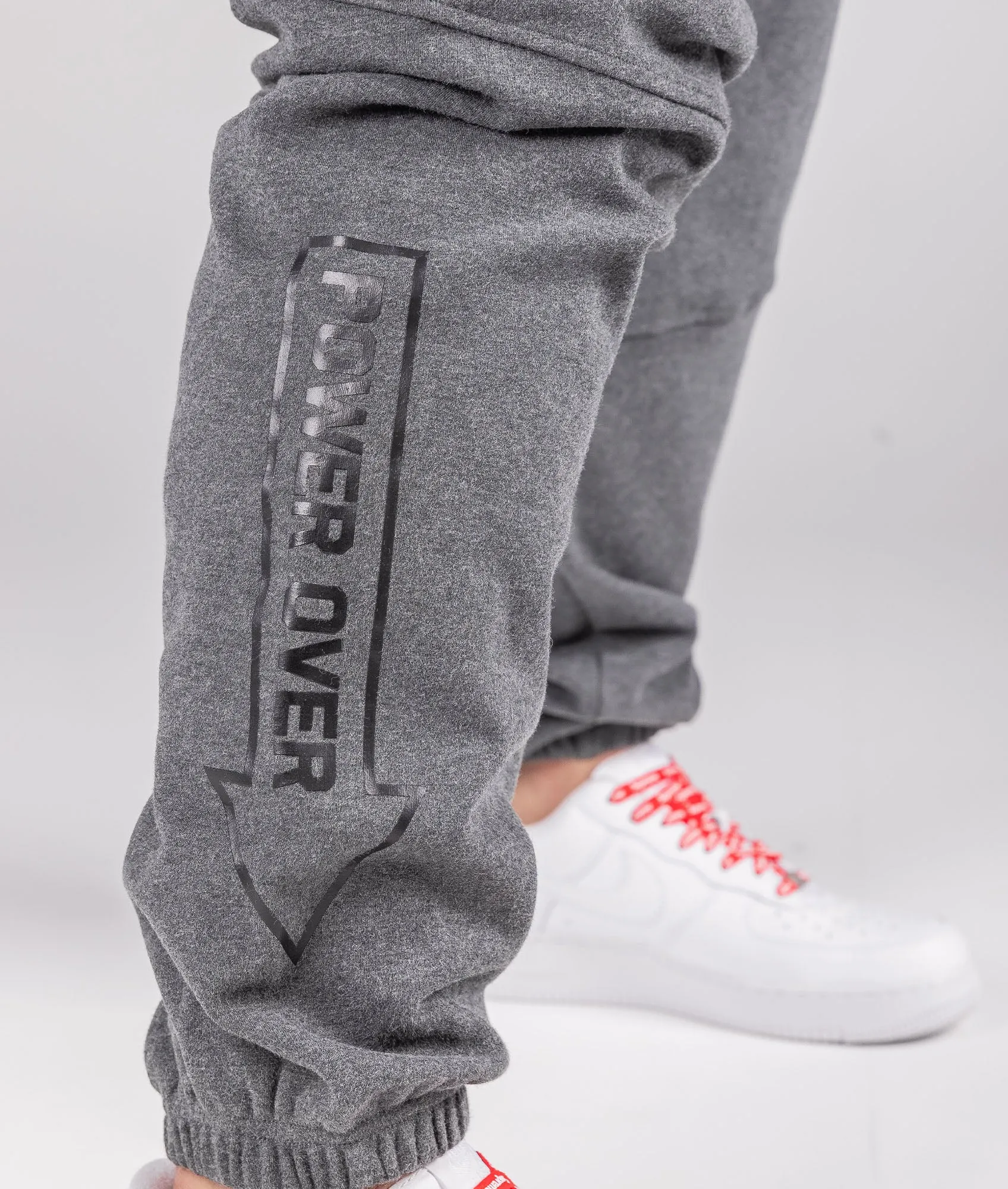 Clutch Kick P1 Fleece Track Pants - Charcoal