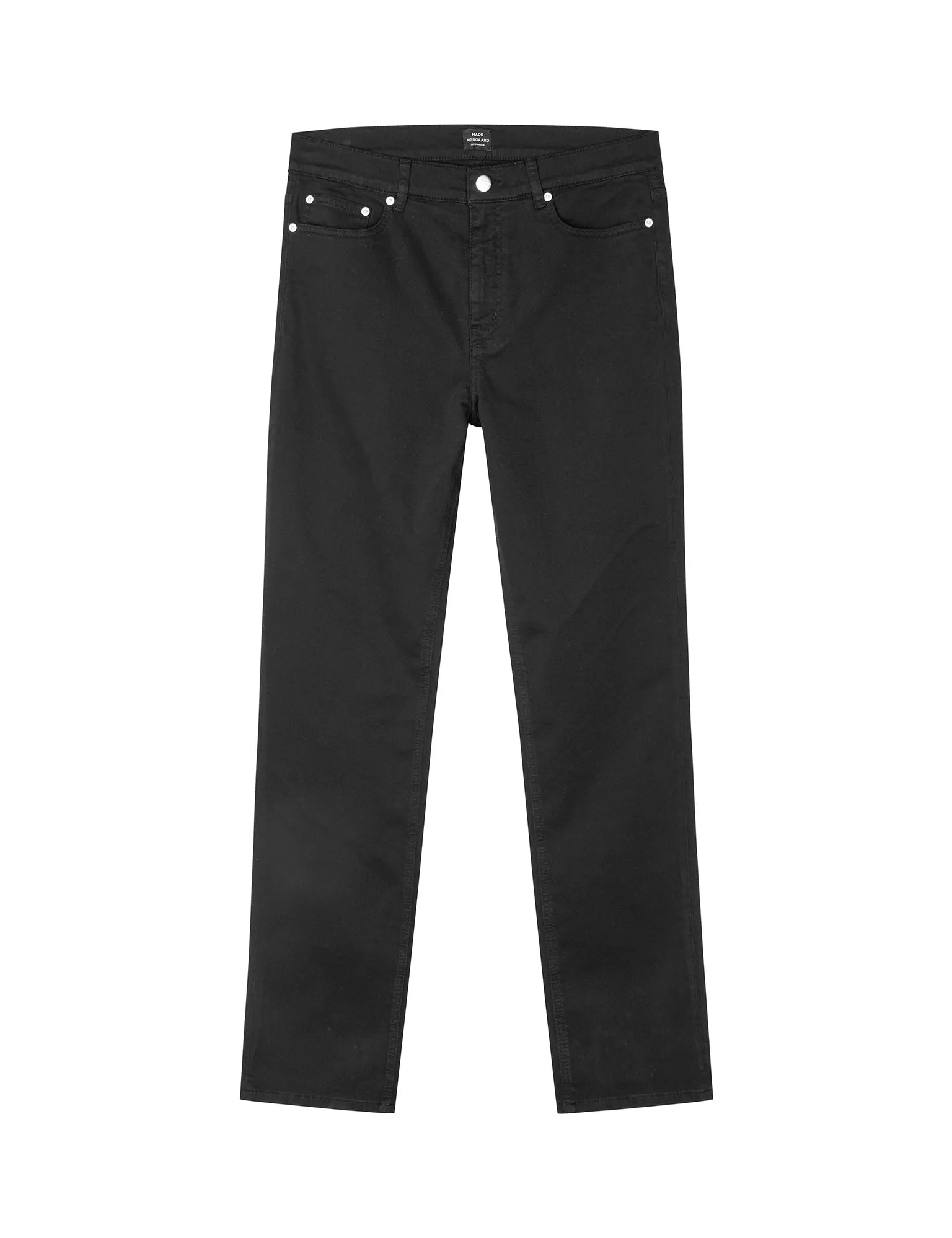 Cotton Five Pocket Jas Pant, Black