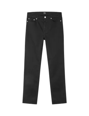 Cotton Five Pocket Jas Pant, Black