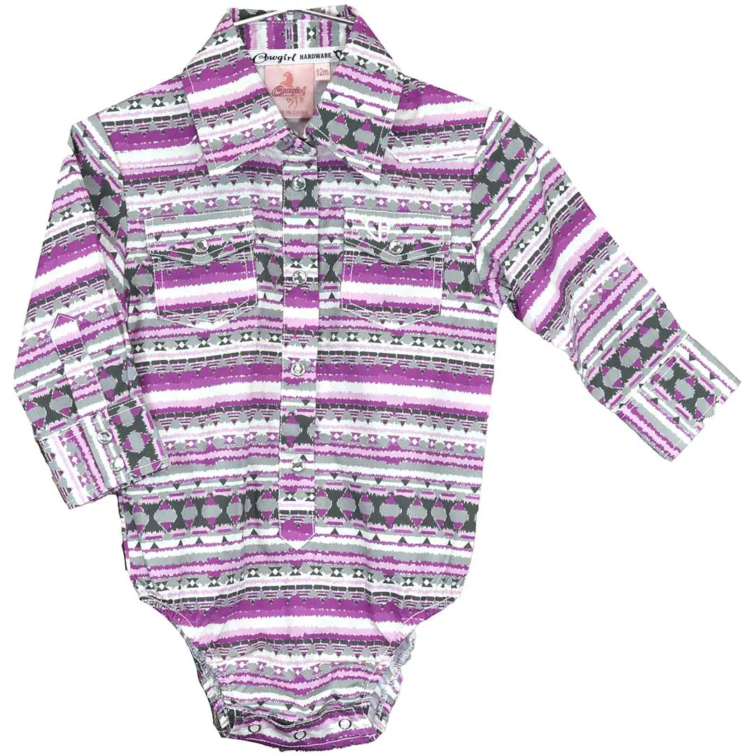 Cowgirl Hardware Baby Girls' Southwest Print Bodysuit