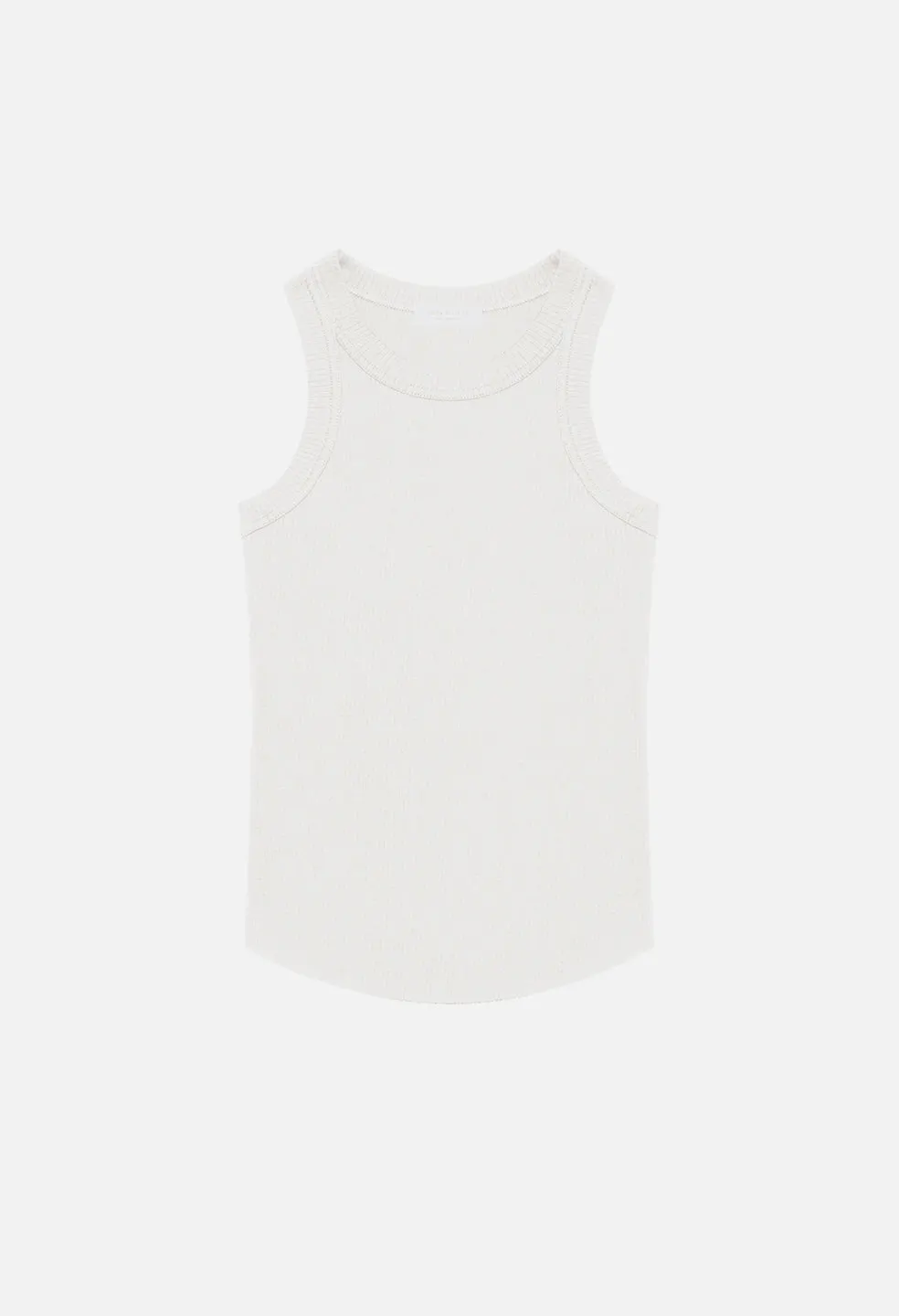 Dawn Cashmere Rib Tank / Ivory