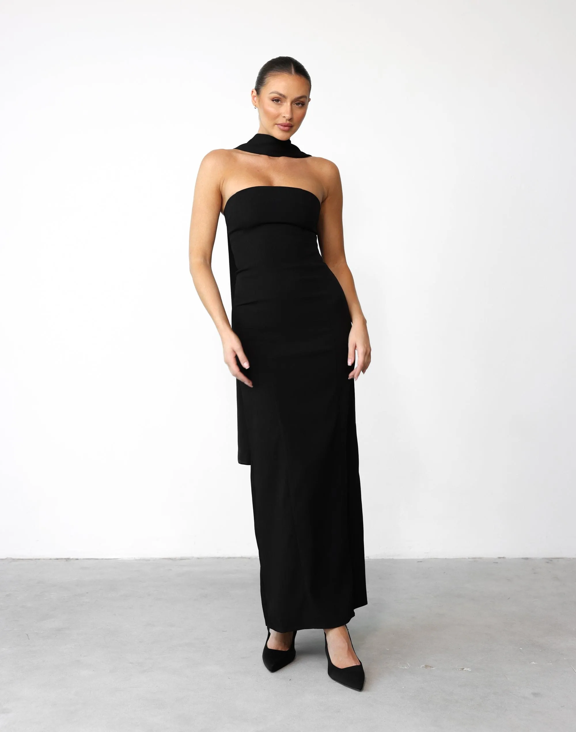 Eleanor Maxi Dress (Black)