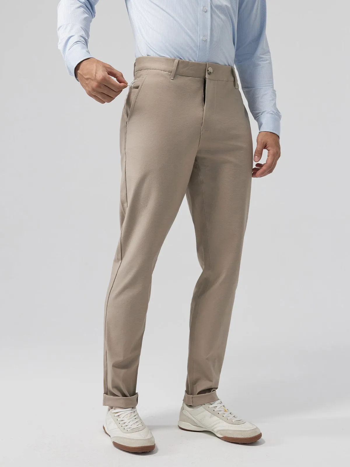 Everyday Stretch Non-Iron Cotton Chino Performance Pocket