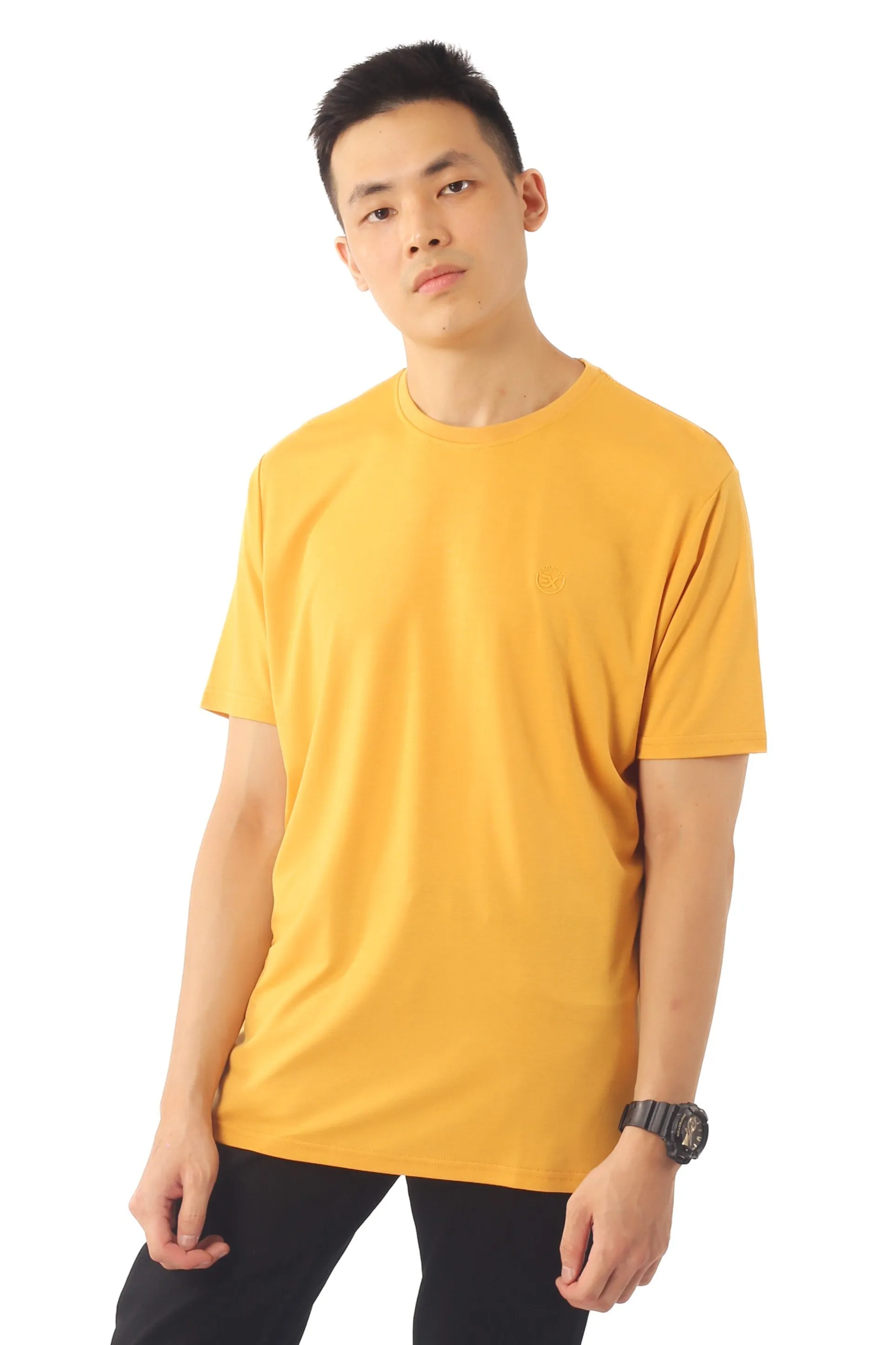 EXHAUST ROUND NECK T SHIRT [FREE CUT] 1595