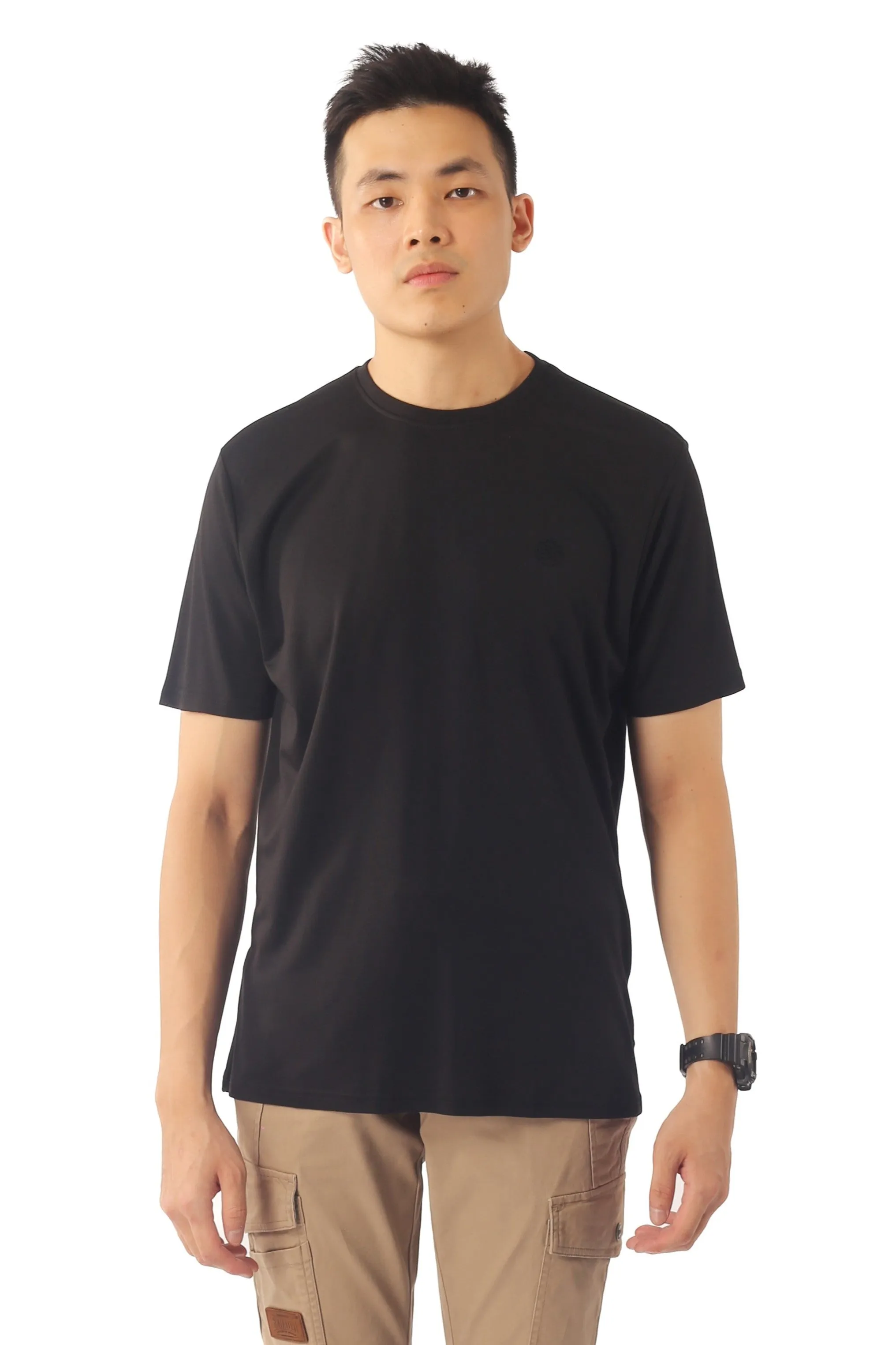 EXHAUST ROUND NECK T SHIRT [FREE CUT] 1595