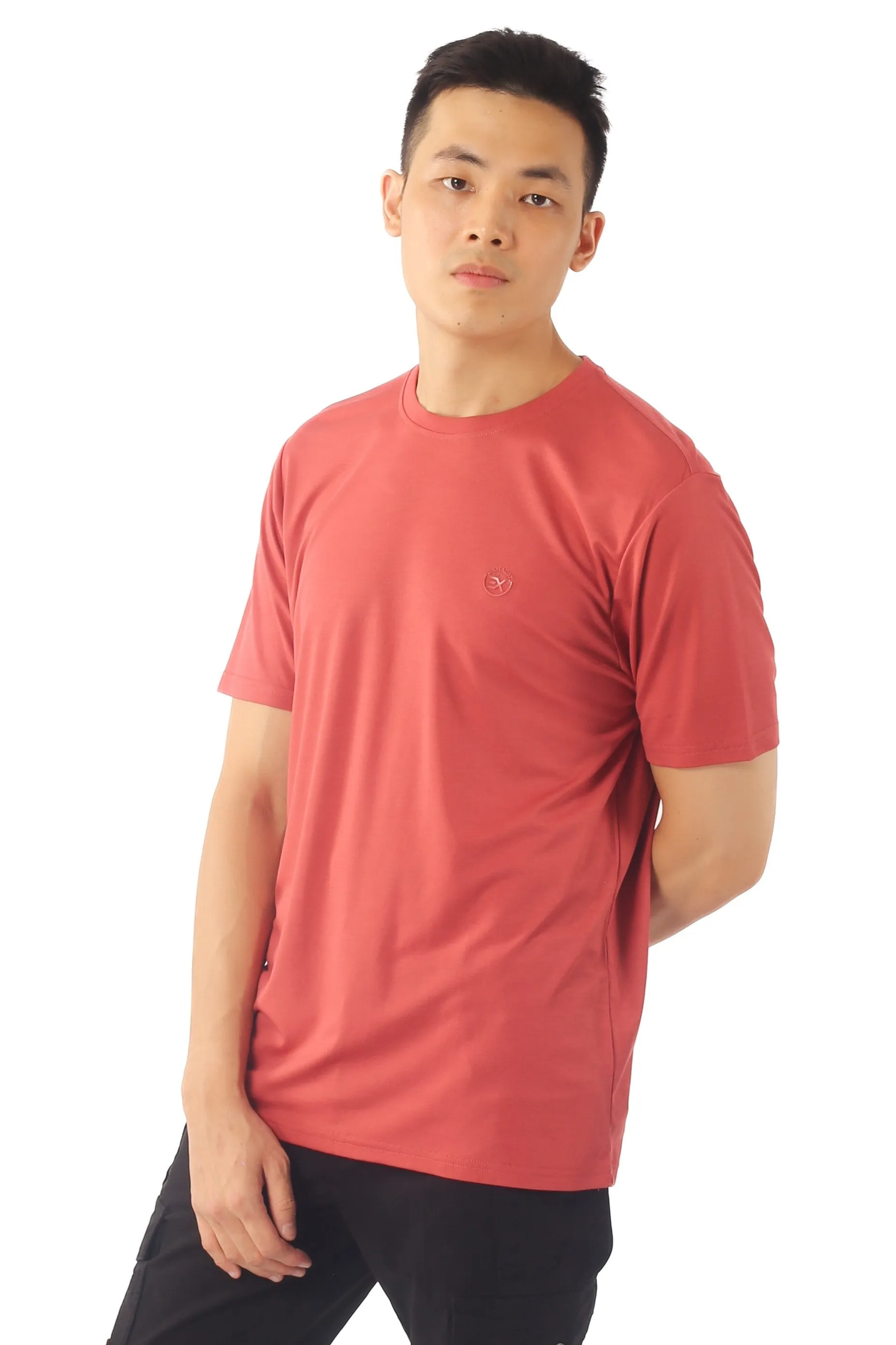 EXHAUST ROUND NECK T SHIRT [FREE CUT] 1595