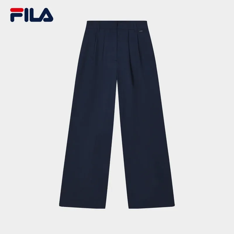 FILA CORE LIFESTYLE FILA EMERALD Women Woven Pants (Navy)