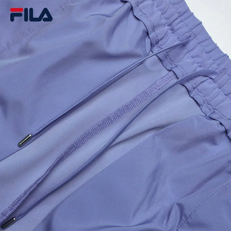 FILA CORE WHITE LINE EMERALD Women Knit Pants in Purple