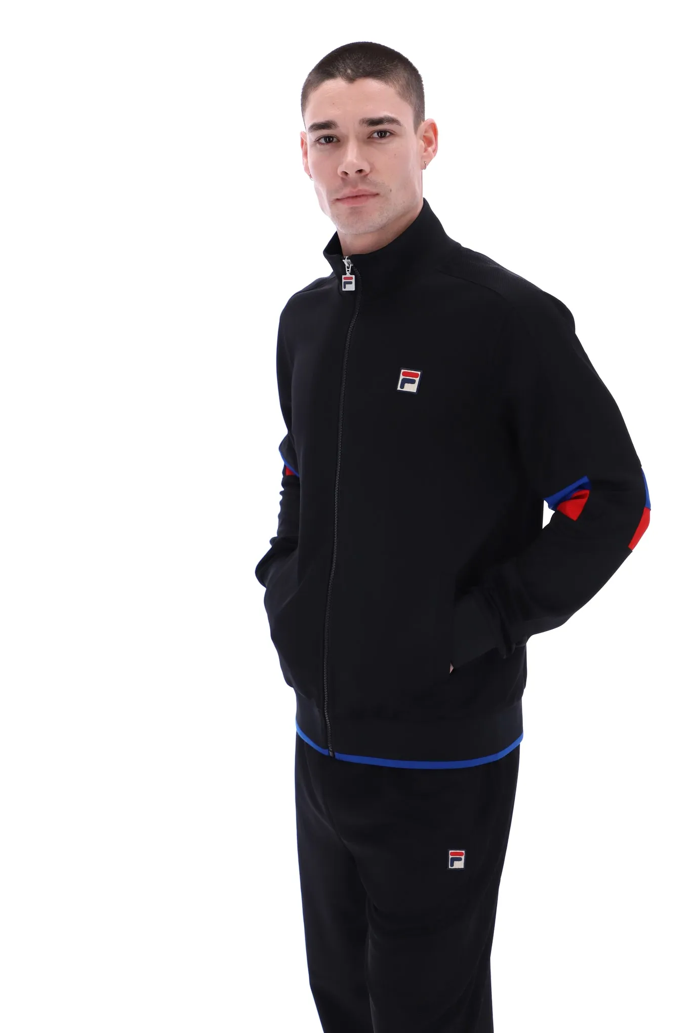 Fischer Colour Blocked Track Jacket