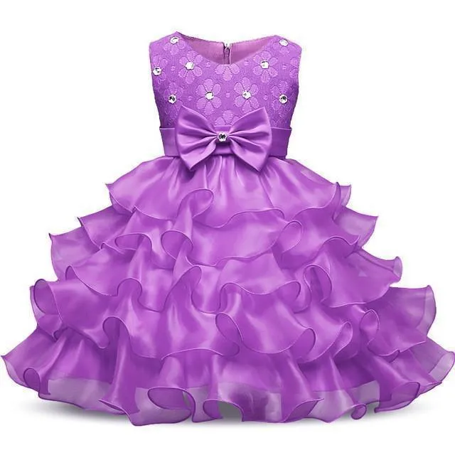 Girls Dress, Girls Party Dress For Kids 3-7 Yrs