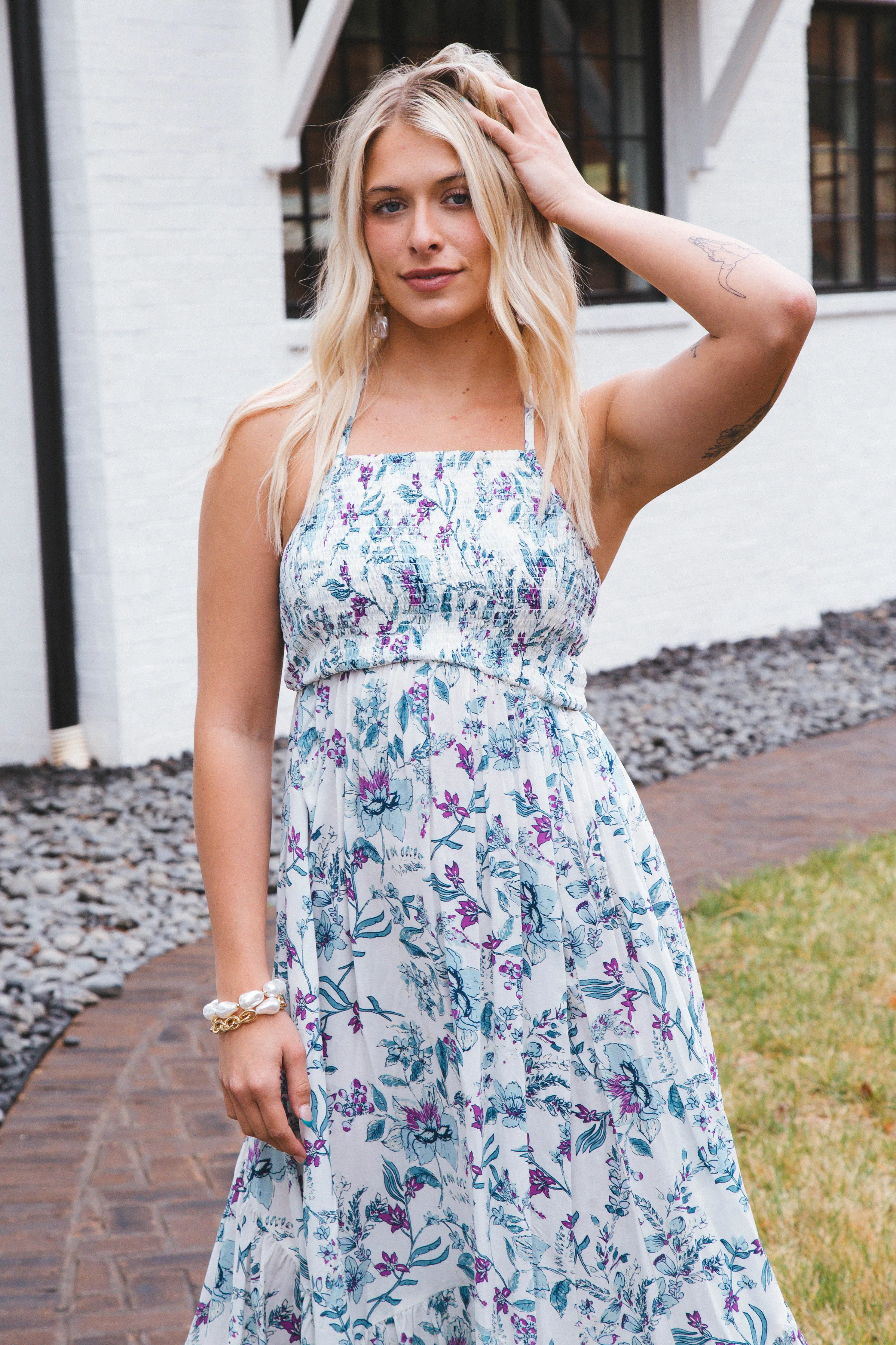 Heat Wave Printed Maxi Dress, Floral Combo | Free People