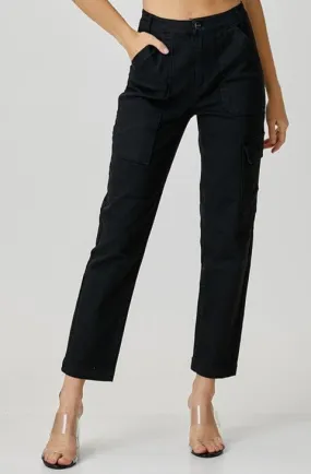 High Rise Cargo Boyfriend Pant