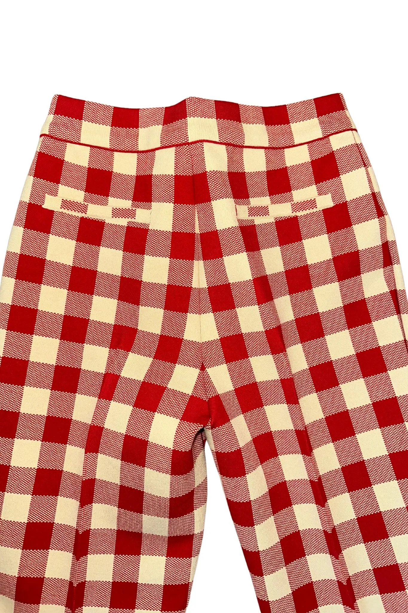 High Sport Gingham Kick Pant