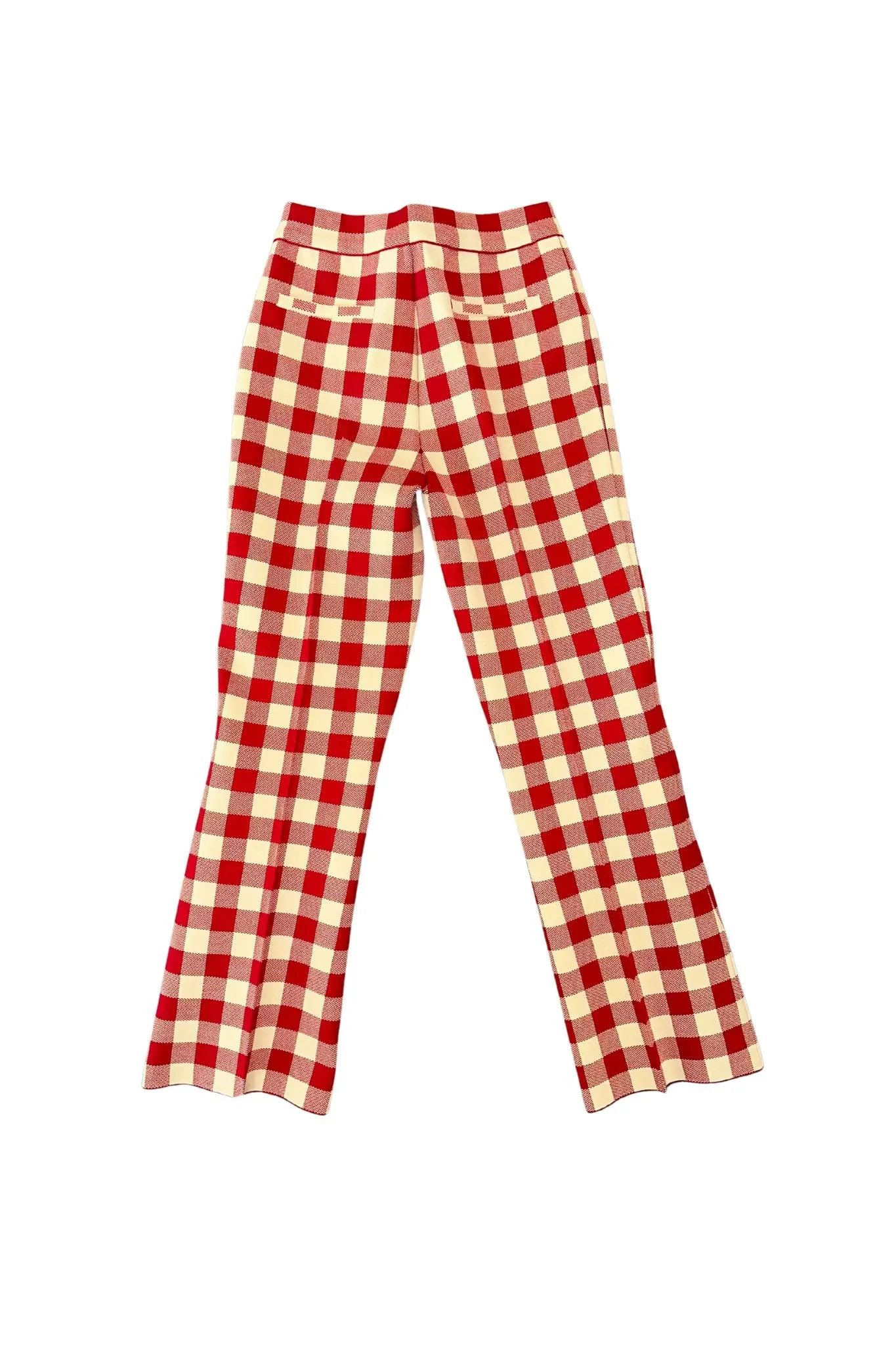 High Sport Gingham Kick Pant