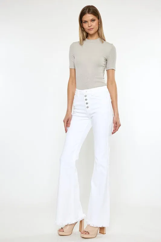 KAY HIGH RISE FLARE JEANS [ONLINE EXCLUSIVE]