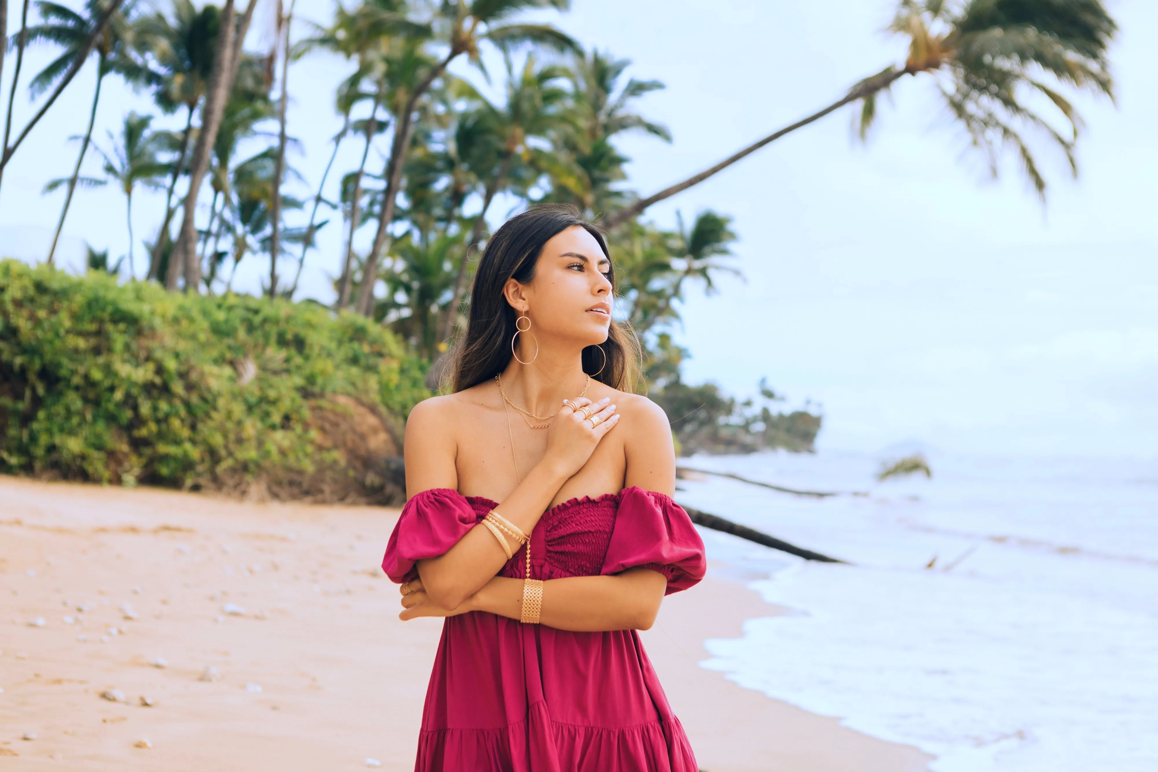 Keahi Dress / Plum