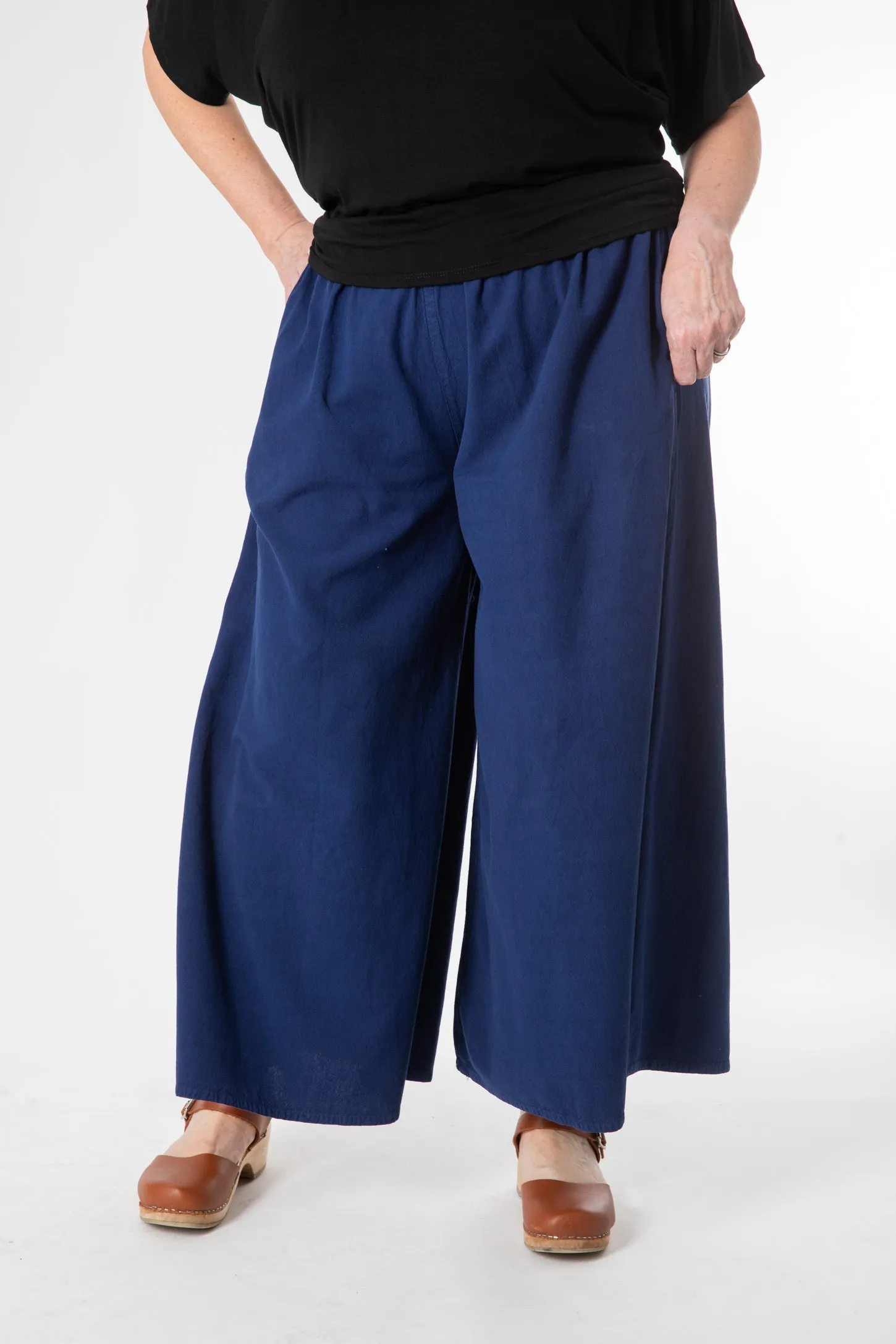 Lung Ta Cotton Palazzo Pants