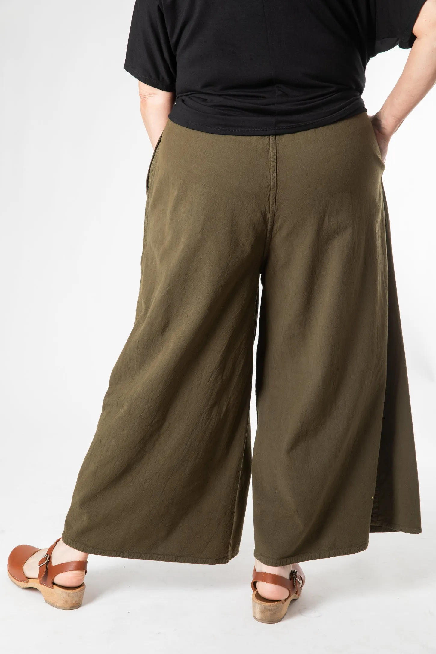 Lung Ta Cotton Palazzo Pants