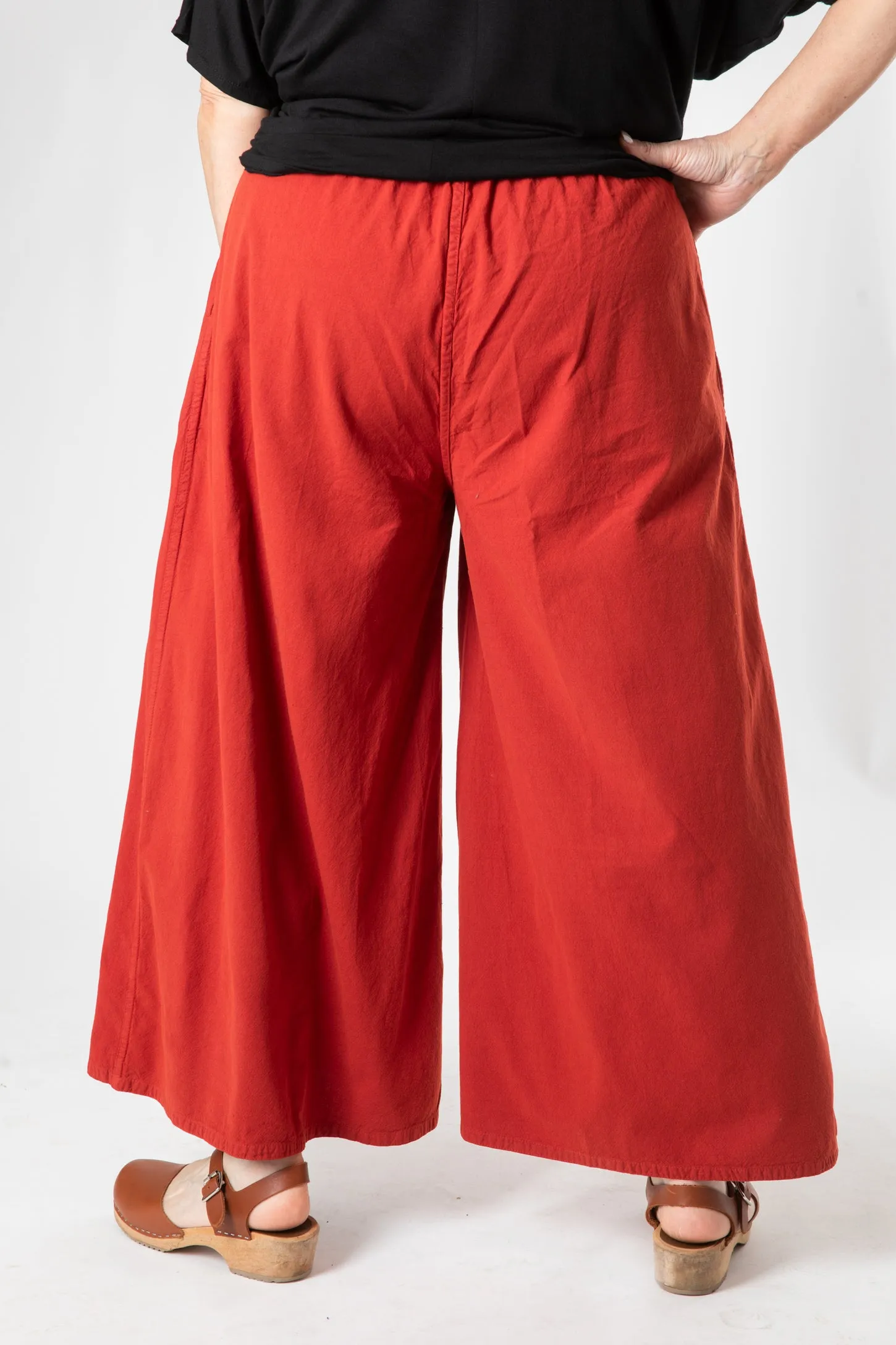 Lung Ta Cotton Palazzo Pants