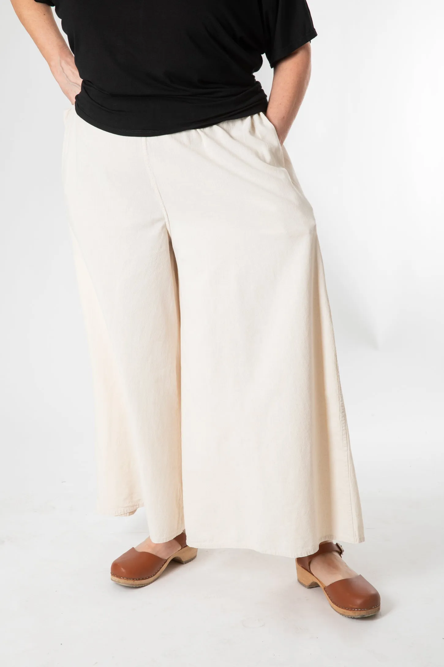 Lung Ta Cotton Palazzo Pants