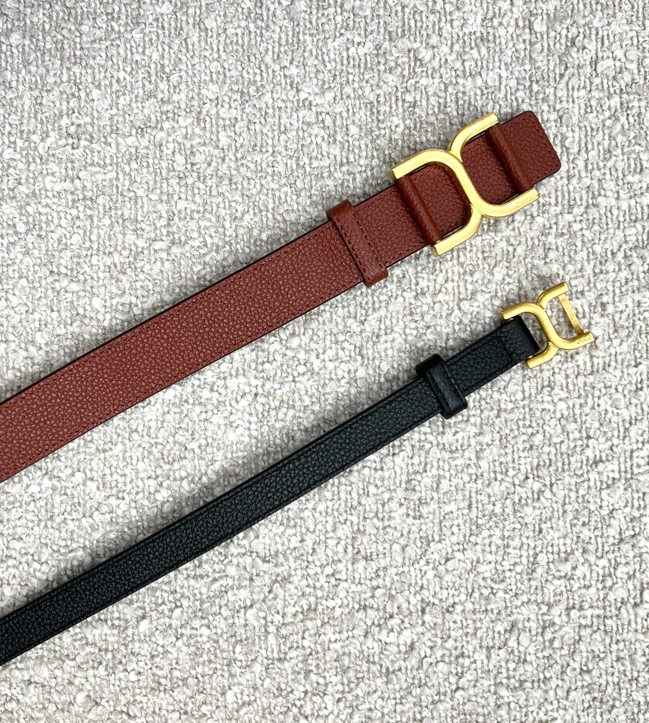 Marcie Belt 3cm, Tan