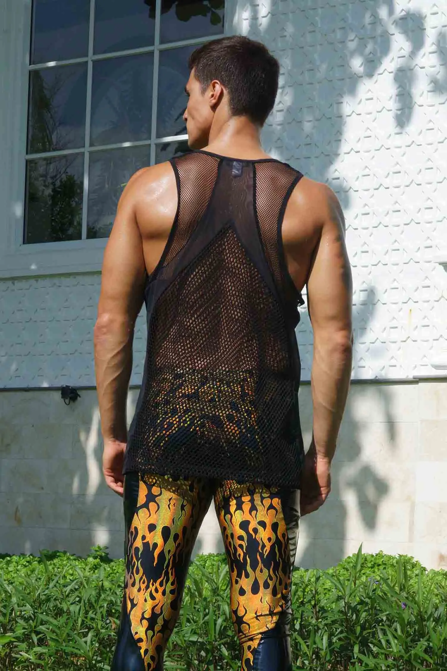 Mens Mesh Tank Top