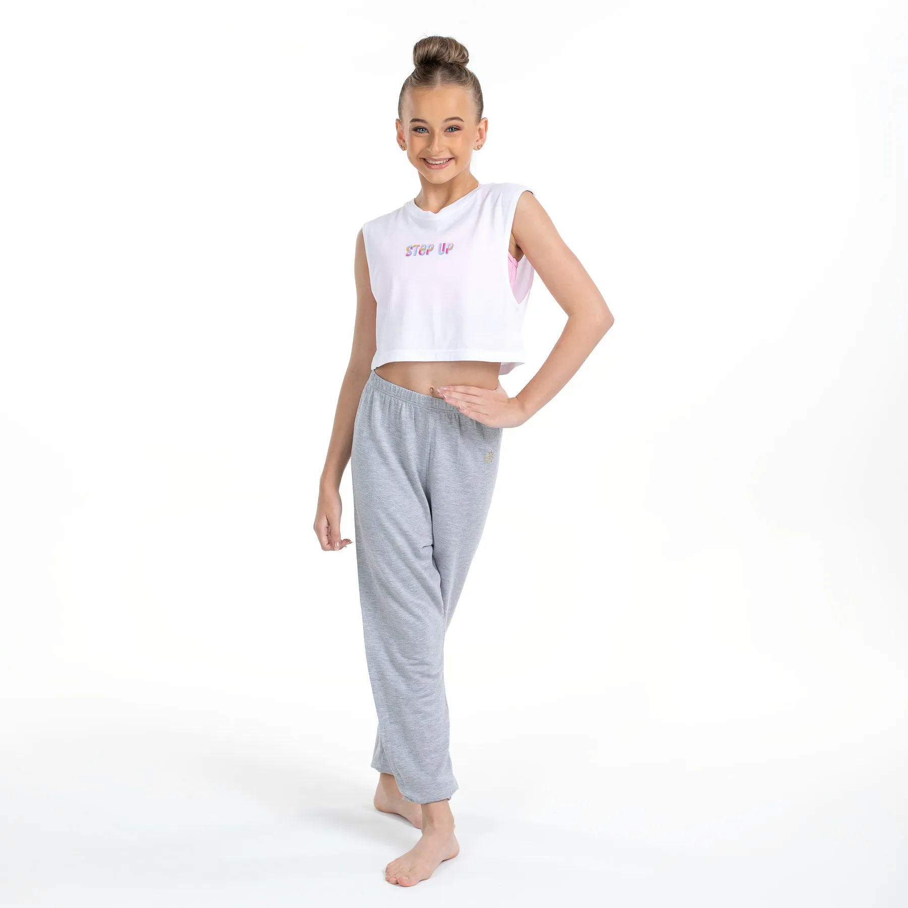 Missy: Old School Track Pants in Grey