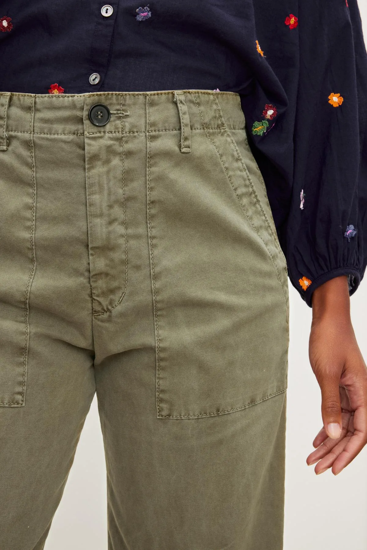 MYA COTTON CANVAS PANT