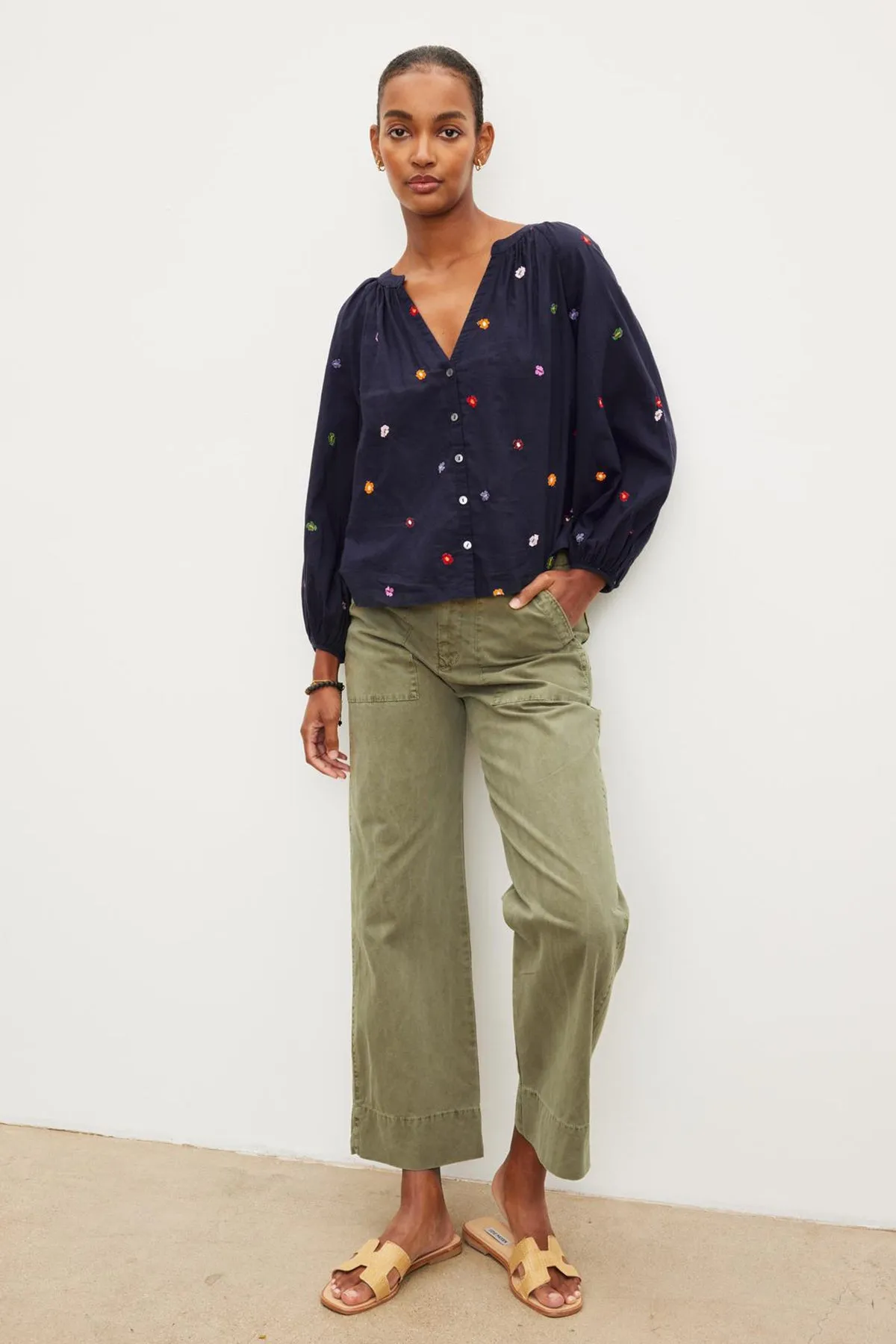 MYA COTTON CANVAS PANT