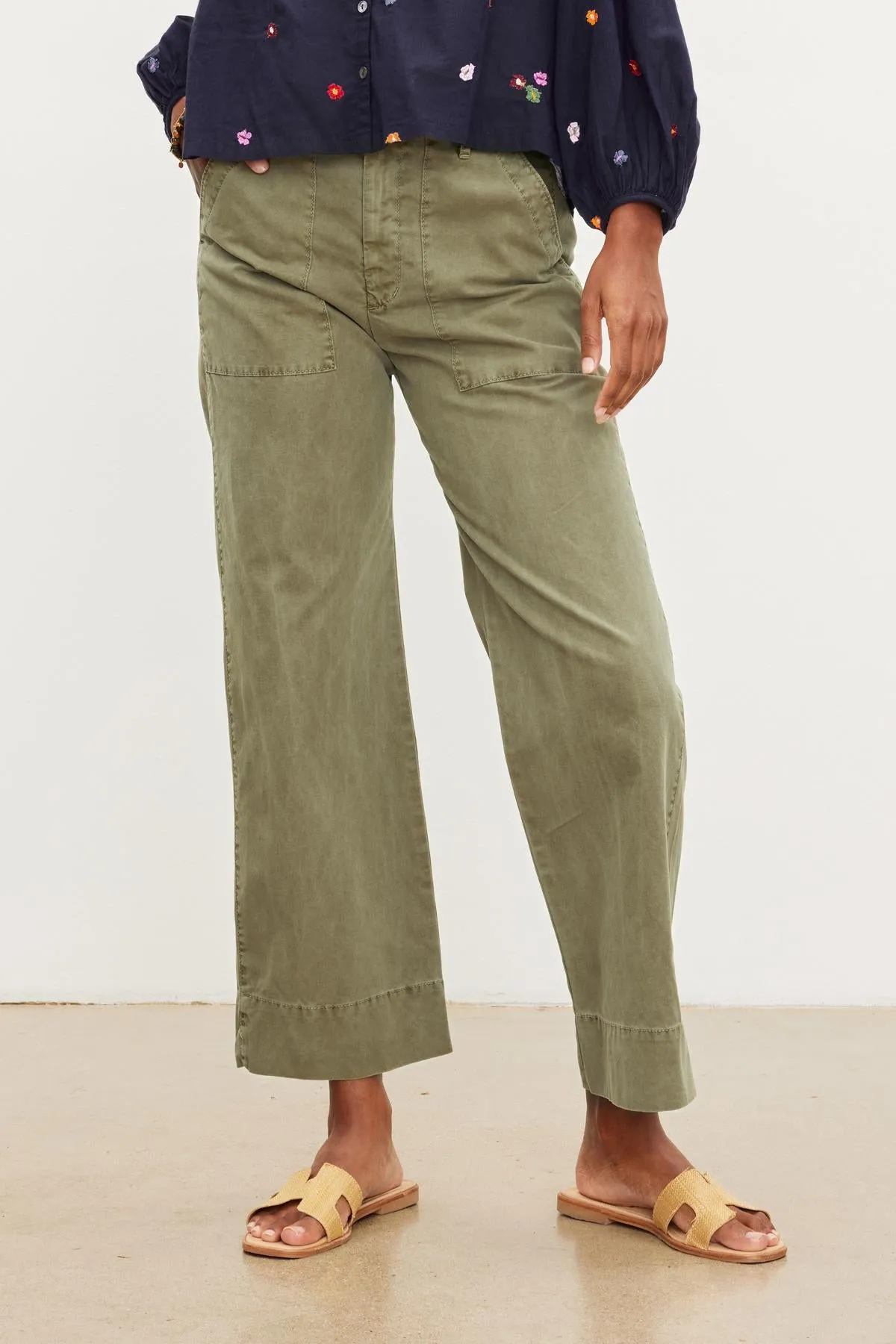 MYA COTTON CANVAS PANT